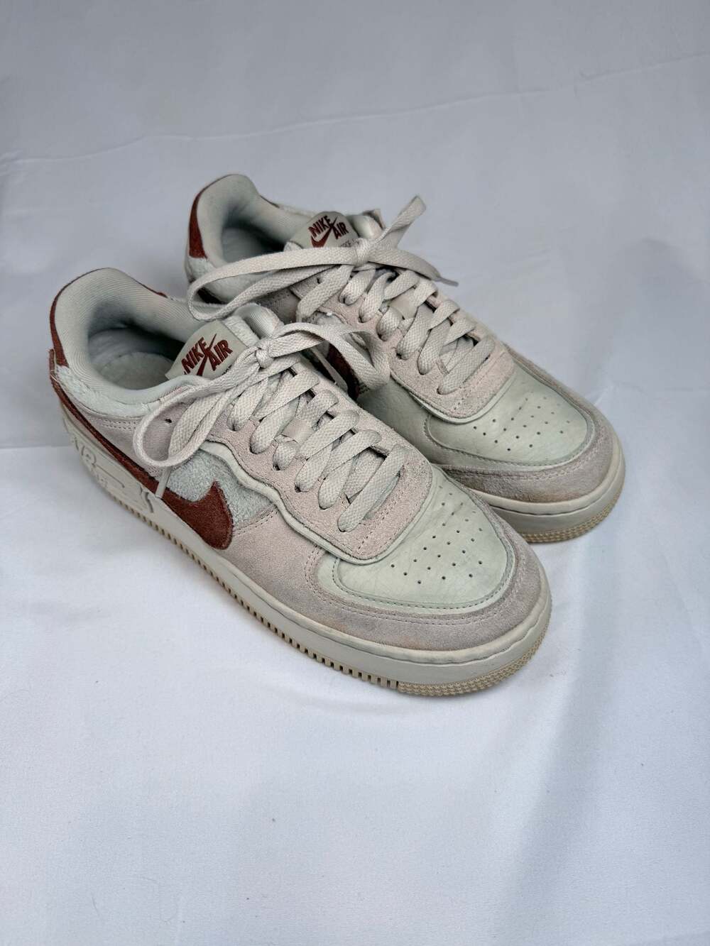 Nike Air Force 1 Shadow Shimmer Mars Stone Sanddrift DZ4705-200